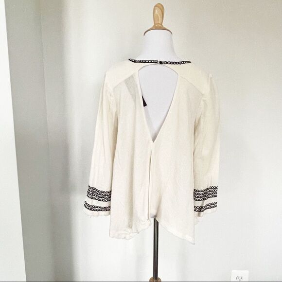 Free People New Romantics BoHo Blouse - Picture 2 of 8